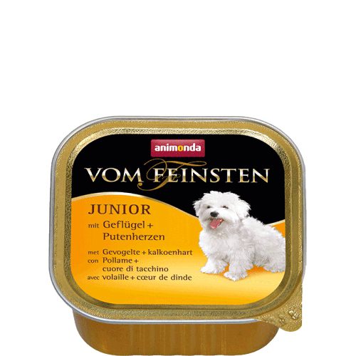 Animonda Vomfeinsten Junior csirke és pulykaszív